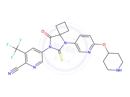 Chemical structure of JNJ-63576253, >98% (HPLC)