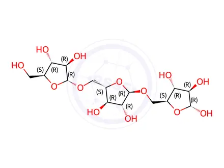 Chemical structure of 1,5-a-L-Arabinotriose