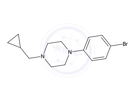 Chemical structure of 1-(4-Bromophenyl)-4-cyclopropylmethylpiperazine