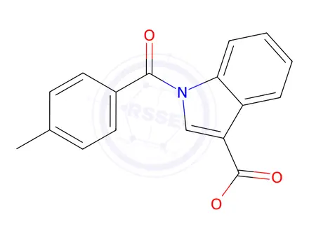 Chemical structure of Methyl 1-(4-methylbenzoyl)-1H-indole-3-carboxylate
