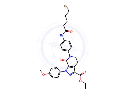 Chemical structure of Apixaban USP Related Compound G