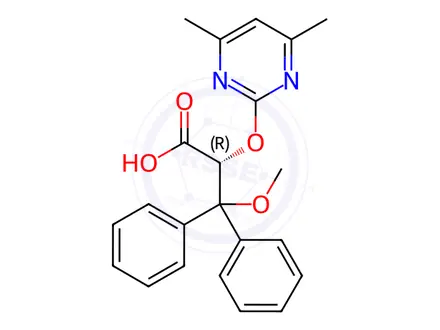 Chemical structure of (R)-Ambrisentan