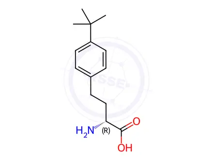 Chemical structure of (R)-2-Amino-4-(4-(tert-butyl)phenyl)butanoic acid