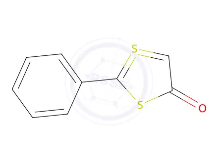 Chemical structure of 2-Phenyl-1,3-dithiol-1-ium-4-olate