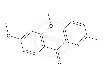 Chemical structure of (2,4-Dimethoxyphenyl)(6-methylpyridin-2-yl)methanone