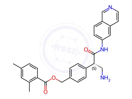 Chemical structure of Netarsudil