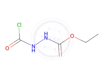 Chemical structure of ethyl 3-(chloroformyl)carbazate