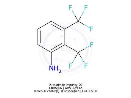 Chemical structure of Dutasteride Impurity 88
