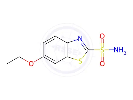 Chemical structure of Ethoxzolamide (1265005)