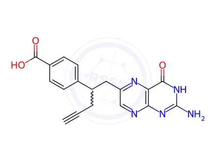 Chemical structure of Pralatrexate Impurity 42