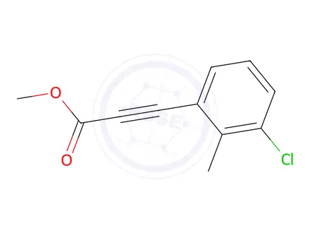 Chemical structure of Methyl 3-(3-chloro-2-methylphenyl)propiolate