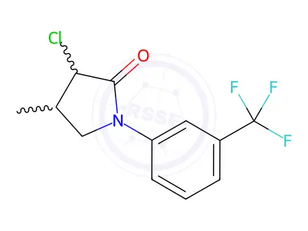 Chemical structure of Flurochloridone Impurity 28