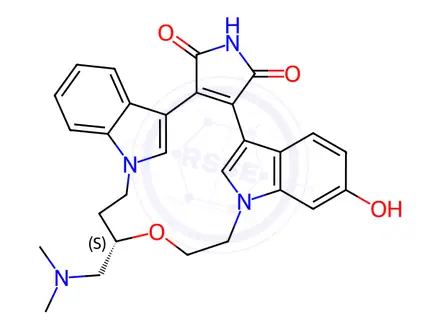 Chemical structure of Ruboxistaurin Impurity 3