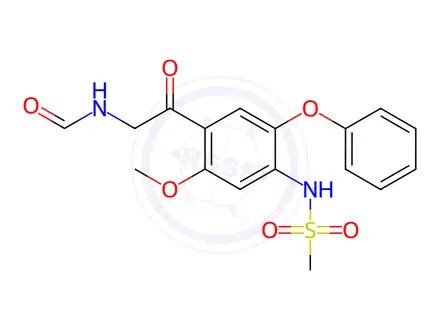 Chemical structure of Iguratimod Impurity 155