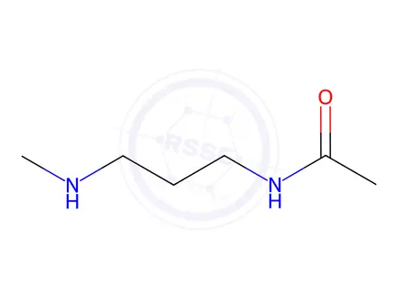 Chemical structure of N-(3-(methylamino)propyl)acetamide hydrochloride