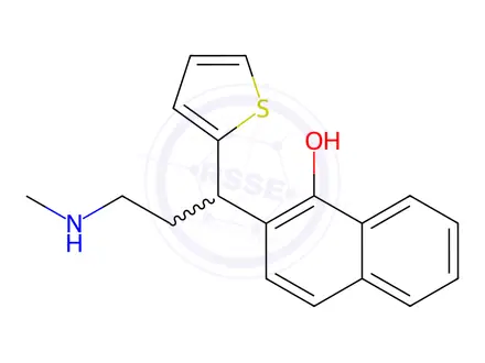 Chemical structure of Duloxetine EP Impurity E