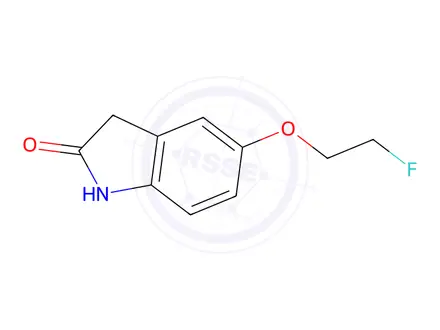 Chemical structure of 5-(2-Fluoroethoxy)-2,3-dihydro-1H-indol-2-one