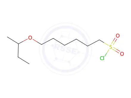 Chemical structure of 6-(Sec-butoxy)hexane-1-sulfonyl chloride
