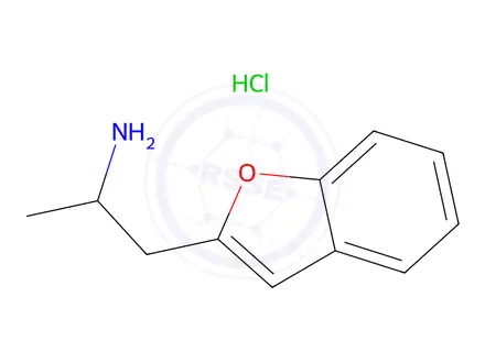 Chemical structure of 2-APB hydrochloride
