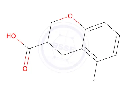 Chemical structure of 5-Methylchromane-3-carboxylic acid