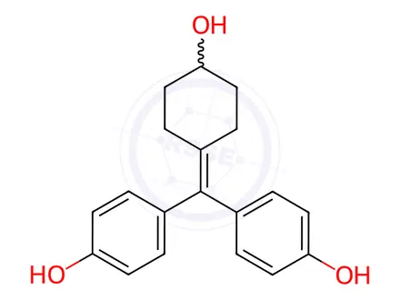 Chemical structure of Cyclofenil Impurity 40