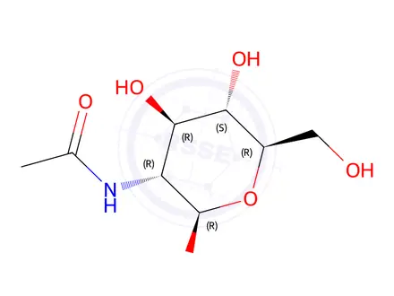 Chemical structure of N-Acetyl-D-glucosamine