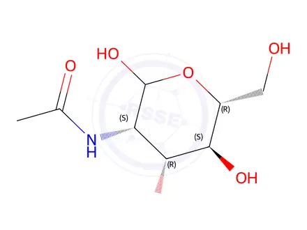 Chemical structure of N-Acetyl-D-mannosamine