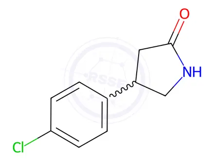 Chemical structure of Baclofen EP Impurity A (Baclofen USP Related Compound A)