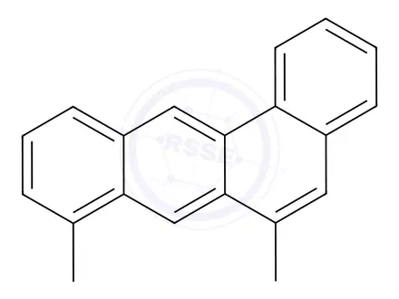 Chemical structure of 6,8-Dimethylbenz[a]anthracene