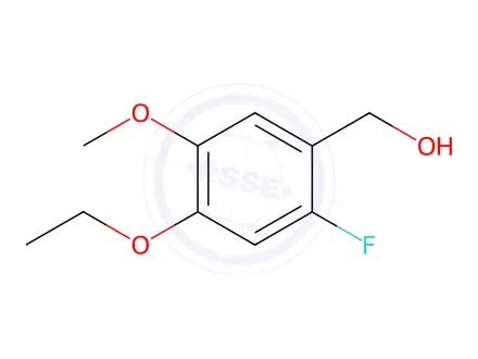 Chemical structure of (4-Ethoxy-2-fluoro-5-methoxyphenyl)methanol