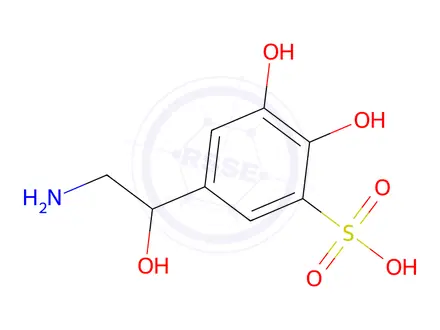 Chemical structure of Norepinephrine Impurity 108