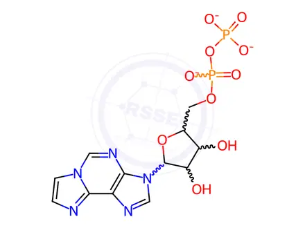 Chemical structure of 1,N6-ETHENOADENOSINE-5'-DIPHOSPHATE SODIUM SALT