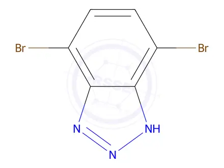 Chemical structure of 4,7-Dibromo-1H-benzo[d][1,2,3]triazole