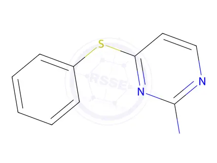 Chemical structure of 2-hydrazinyl-4-(phenylsulfanyl)pyrimidine