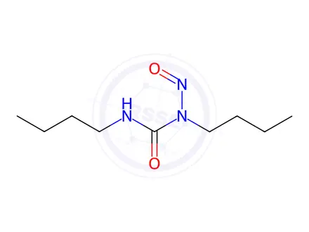Chemical structure of N,N′-Dibutyl-N′-nitrosourea
