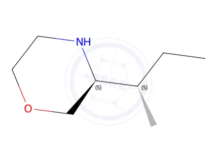 Chemical structure of (S)-3-((S)-sec-Butyl)morpholine