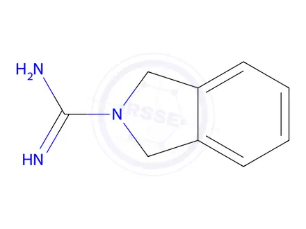 Chemical structure of 2,3-dihydro-1h-isoindole-2-carboximidamide