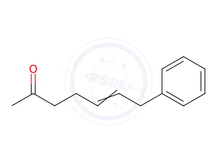 Chemical structure of 7-Phenyl-5-hepten-2-one