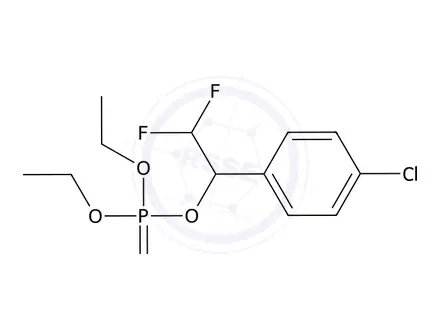 Chemical structure of 1-(4-Chlorophenyl)-2,2-difluoroethyl diethyl phosphate