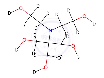 Chemical structure of BIS-TRIS-D19