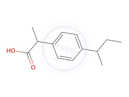 Chemical structure of Ibuprofen EP Impurity O