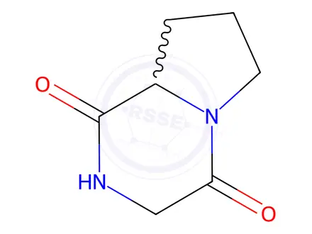 Chemical structure of Cyclo-(Pro-Gly)