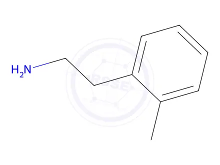Chemical structure of 2-(2-methylphenyl)ethan-1-amine