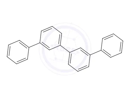 Chemical structure of m-Quarterphenyl