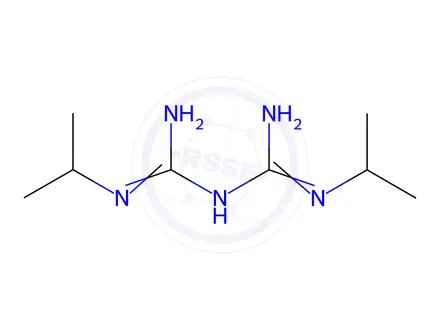 Chemical structure of Proguanil Hydrochloride EP Impurity D (Free Base)