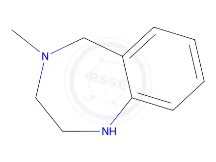 Chemical structure of 4-methyl-2,3,4,5-tetrahydro-1H-1,4-benzodiazepine
