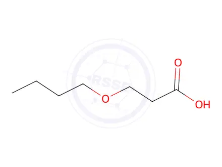Chemical structure of 3-Butoxypropanoic acid