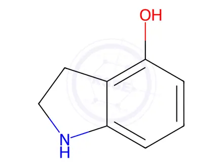Chemical structure of indolin-4-ol