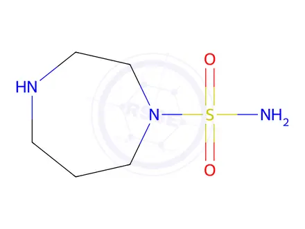 Chemical structure of 1,4-Diazepane-1-sulfonamide