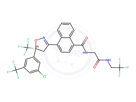Chemical structure of Afoxolaner Impurity 12